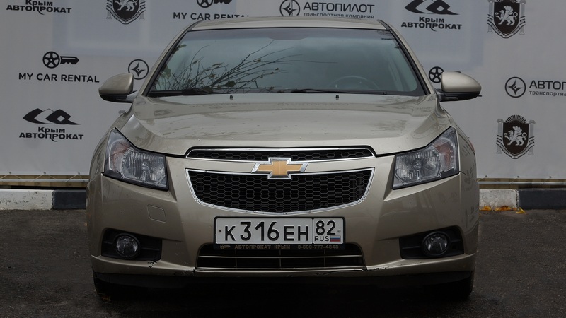 Прокат машины Chevrolet Cruze в Крыму