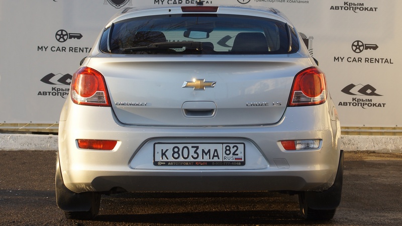 Прокат автомобиля Chevrolet Cruze HB в Крыму