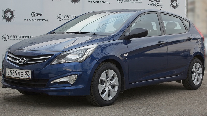 Прокат машины Hyundai Solaris HB в Крыму