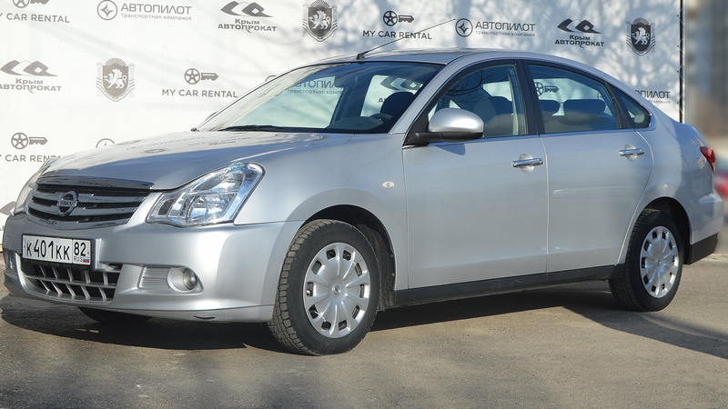 Аренда автомобиля Nissan Almera в Крыму