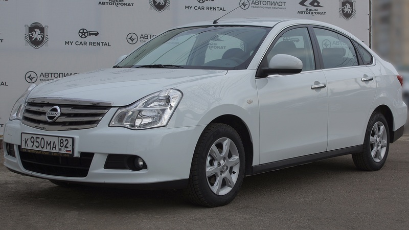 Прокат машины Nissan Almera в Крыму