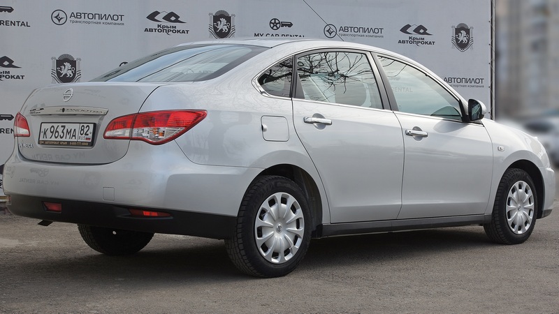 Прокат машины Nissan Almera в Крыму