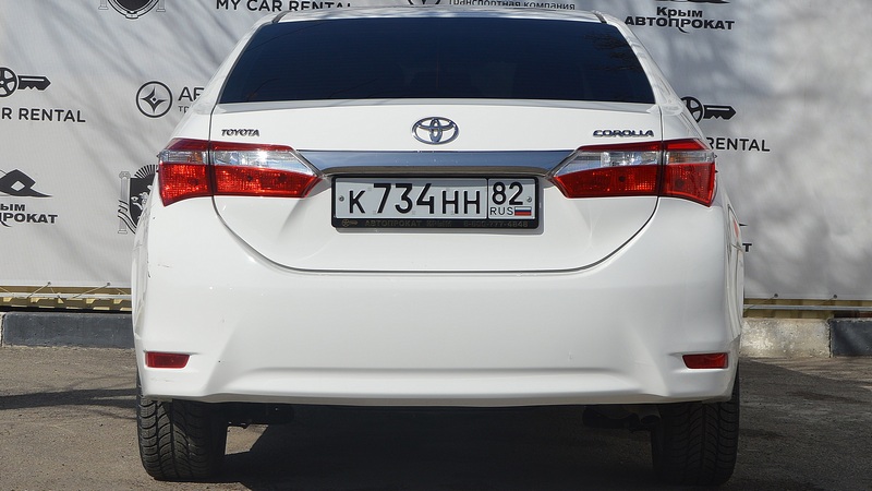 Прокат Toyota Corolla в Крыму