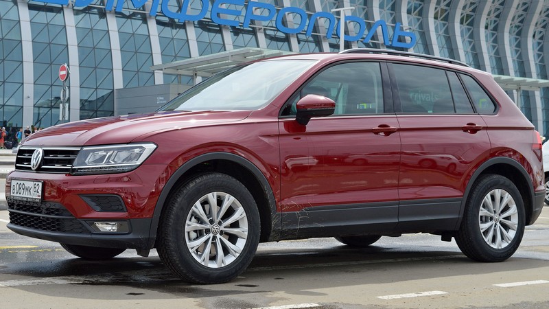 Аренда машины Volkswagen Tiguan new в Крыму