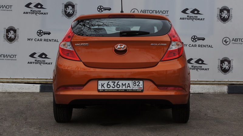 Прокат Hyundai Solaris HB в Крыму