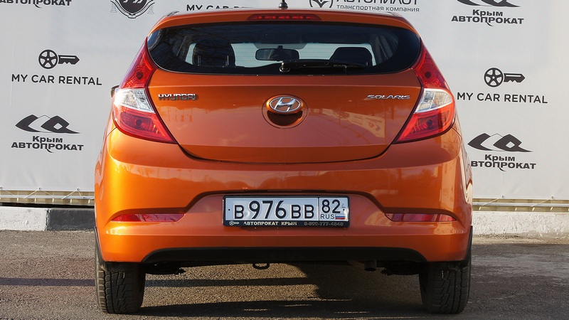 Прокат автомобиля Hyundai Solaris HB в Крыму