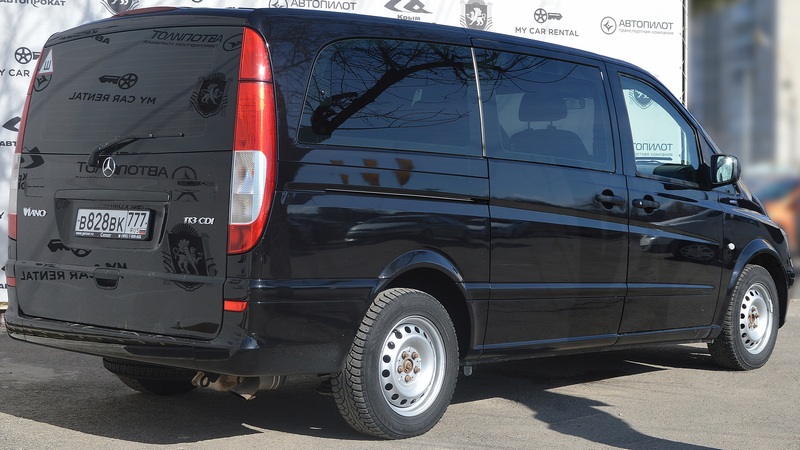 Аренда автомобиля Mercedes-Benz Viano в Крыму