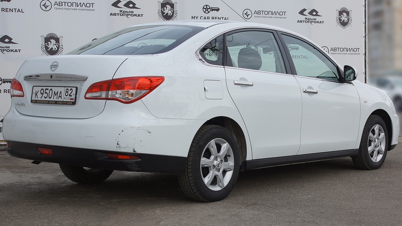 Прокат автомобиля Nissan Almera в Крыму