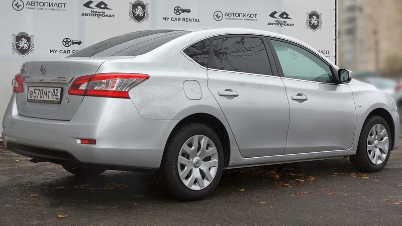 Аренда авто Nissan Sentra в Крыму