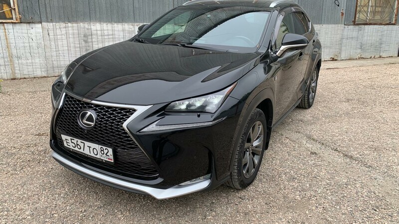 Прокат автомобиля Lexus NX200T в Крыму