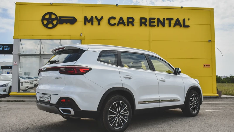 Прокат авто Chery Tiggo 8 в Крыму