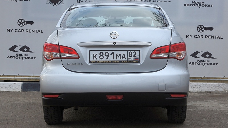 Аренда Nissan Almera в Крыму