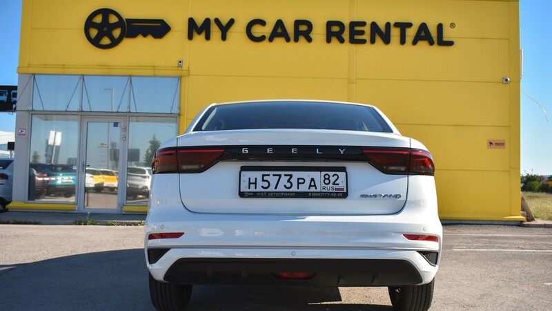 Аренда автомобиля Geely Emgrand 7 Promo в Крыму