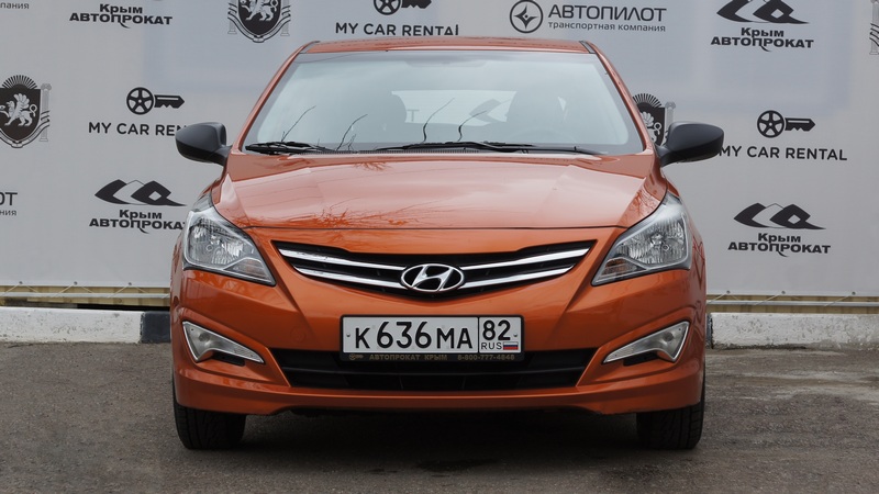 Прокат авто Hyundai Solaris HB в Крыму