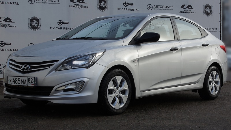 Аренда автомобиля Hyundai Solaris в Крыму