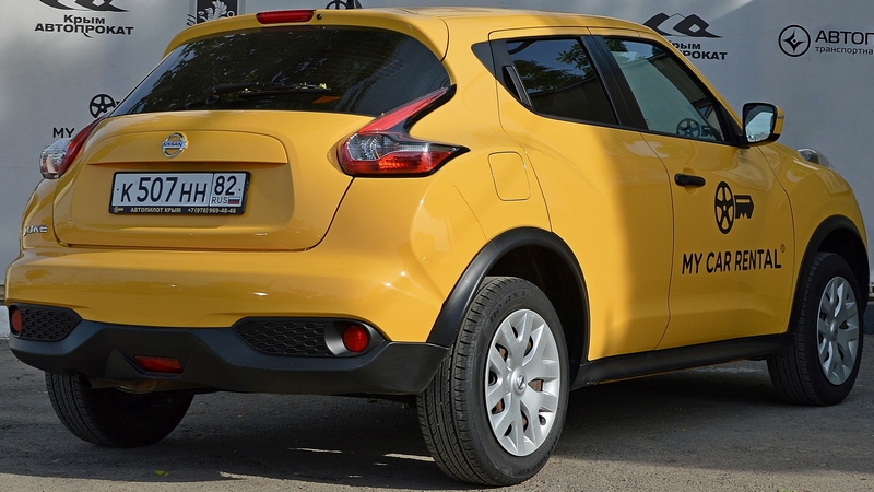 Аренда машины Nissan Juke в Крыму