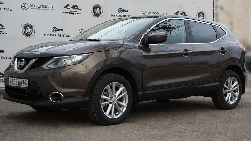 Аренда автомобиля Nissan Qashqai в Крыму