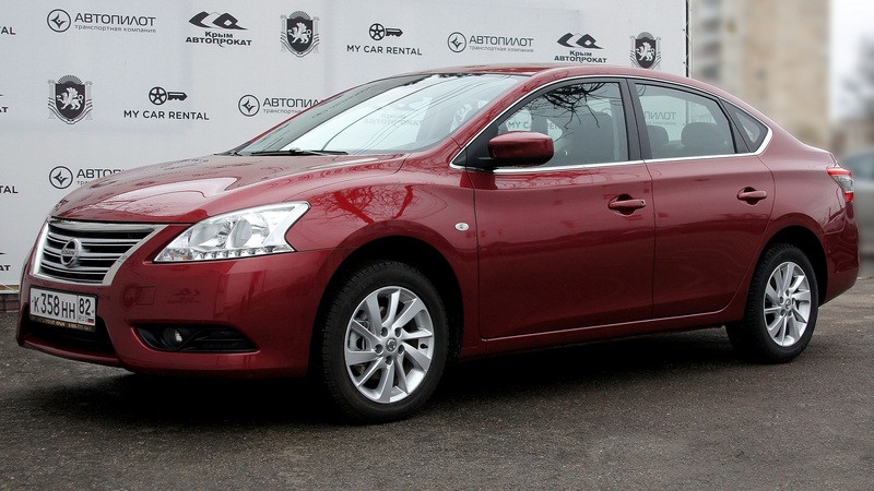 Прокат Nissan Sentra в Крыму