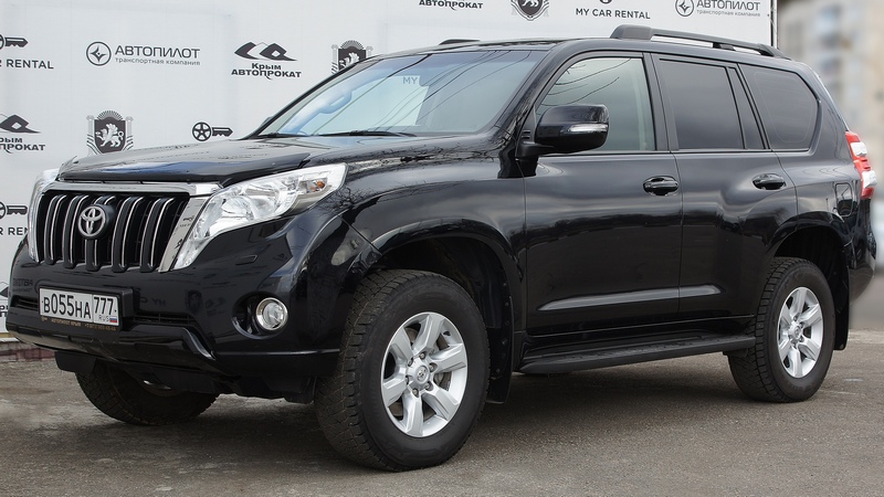 Аренда автомобиля Toyota Land Cruiser Prado в Крыму