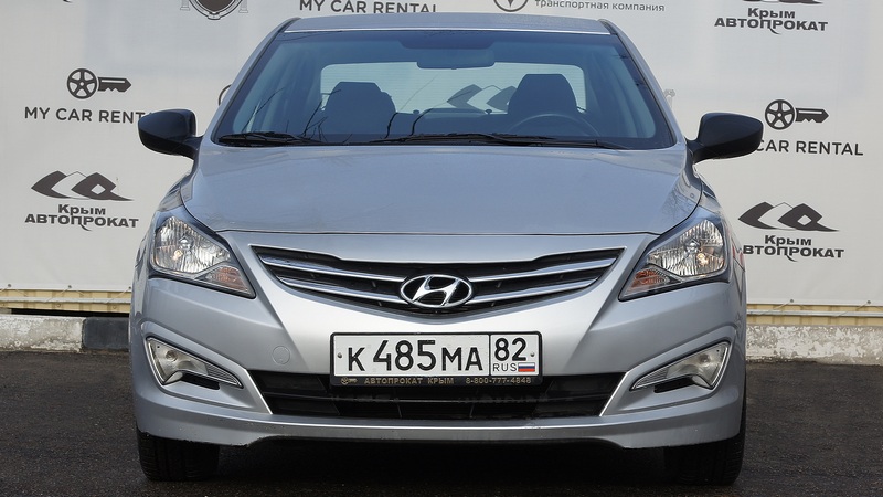 Прокат автомобиля Hyundai Solaris в Крыму