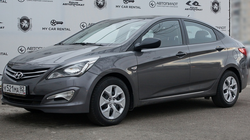 Прокат автомобиля Hyundai Solaris в Крыму