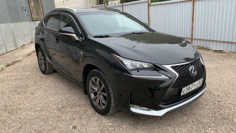 Прокат машины Lexus NX200T в Крыму