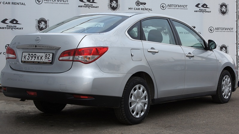 Прокат Nissan Almera в Крыму