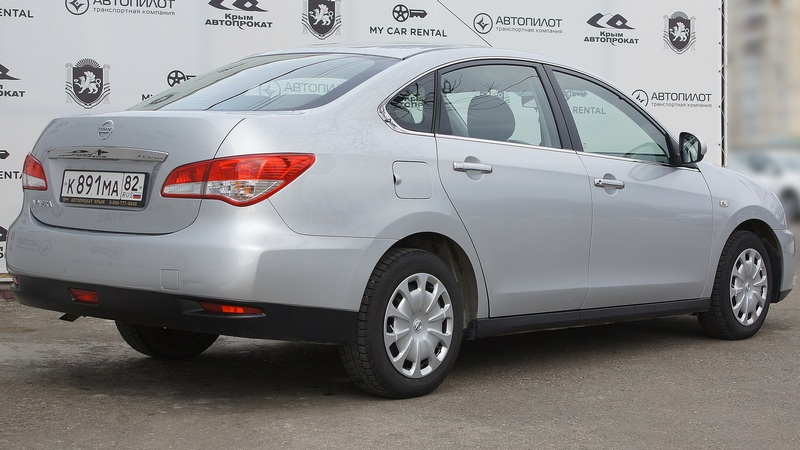 Прокат авто Nissan Almera в Крыму