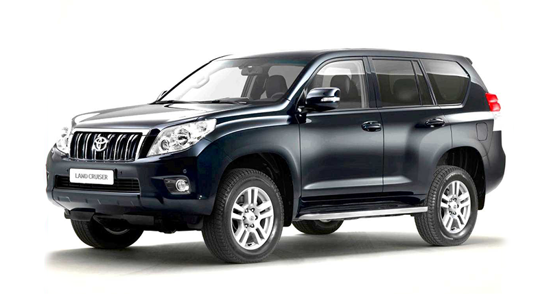 Прокат автомобиля Toyota Land Cruiser Prado в Крыму